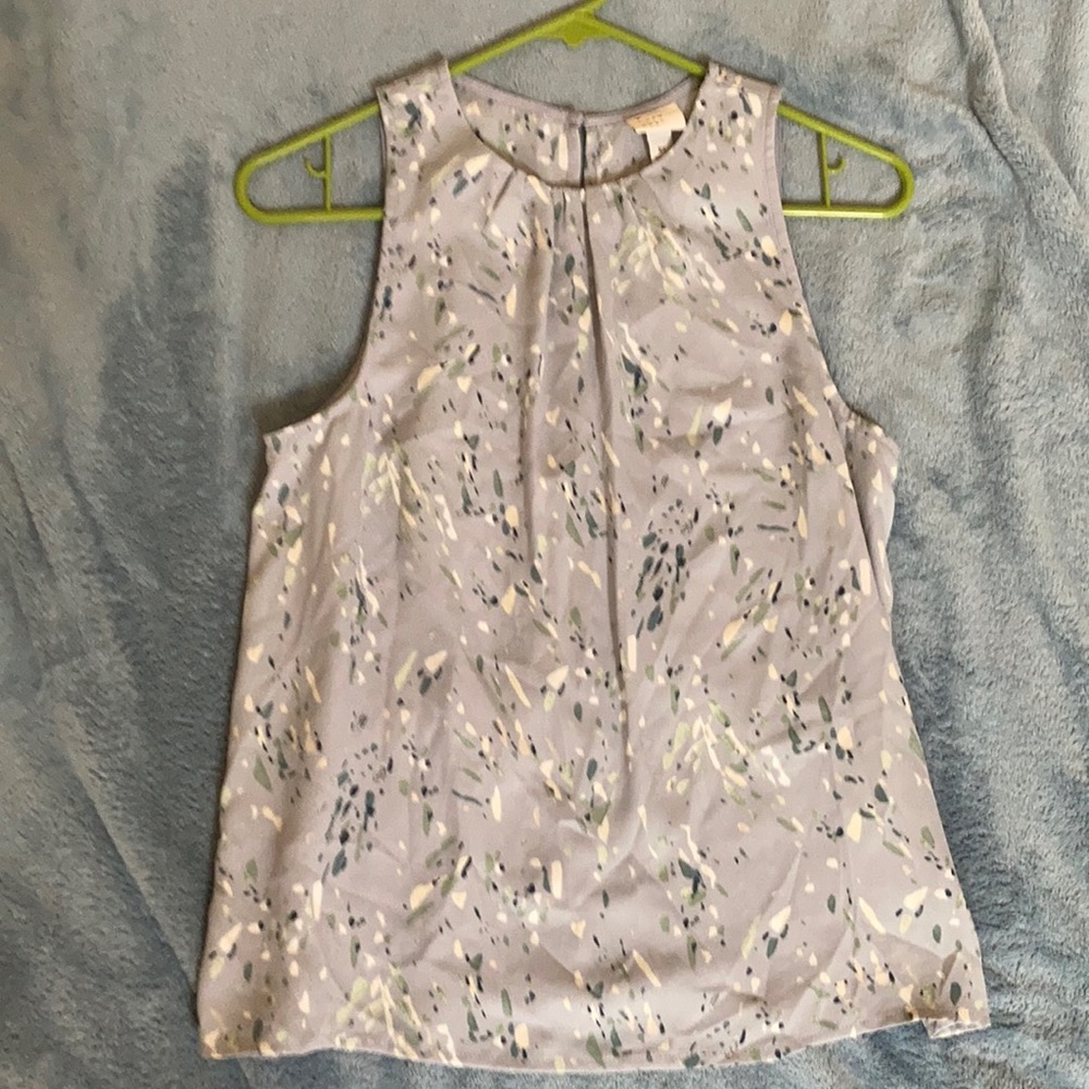 a new day - coral muscle tee